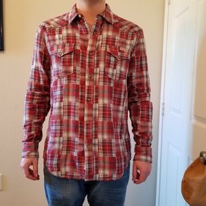 Lucky Brand Red Flannel